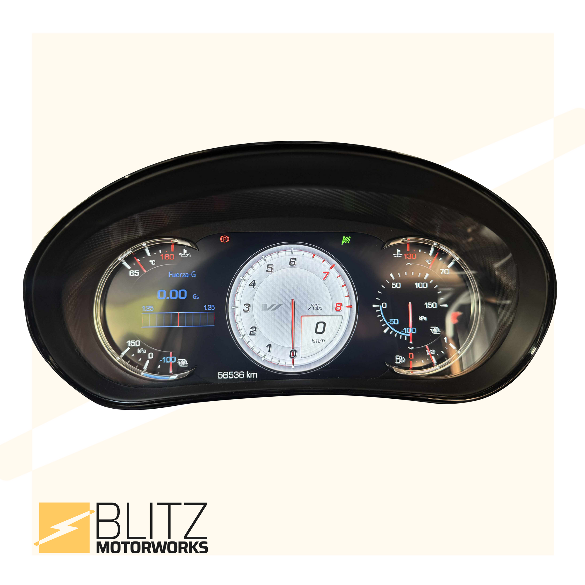 Reequipamiento de cuadro de instrumentos digital de 12" de Cadillac CTS-V para Opel