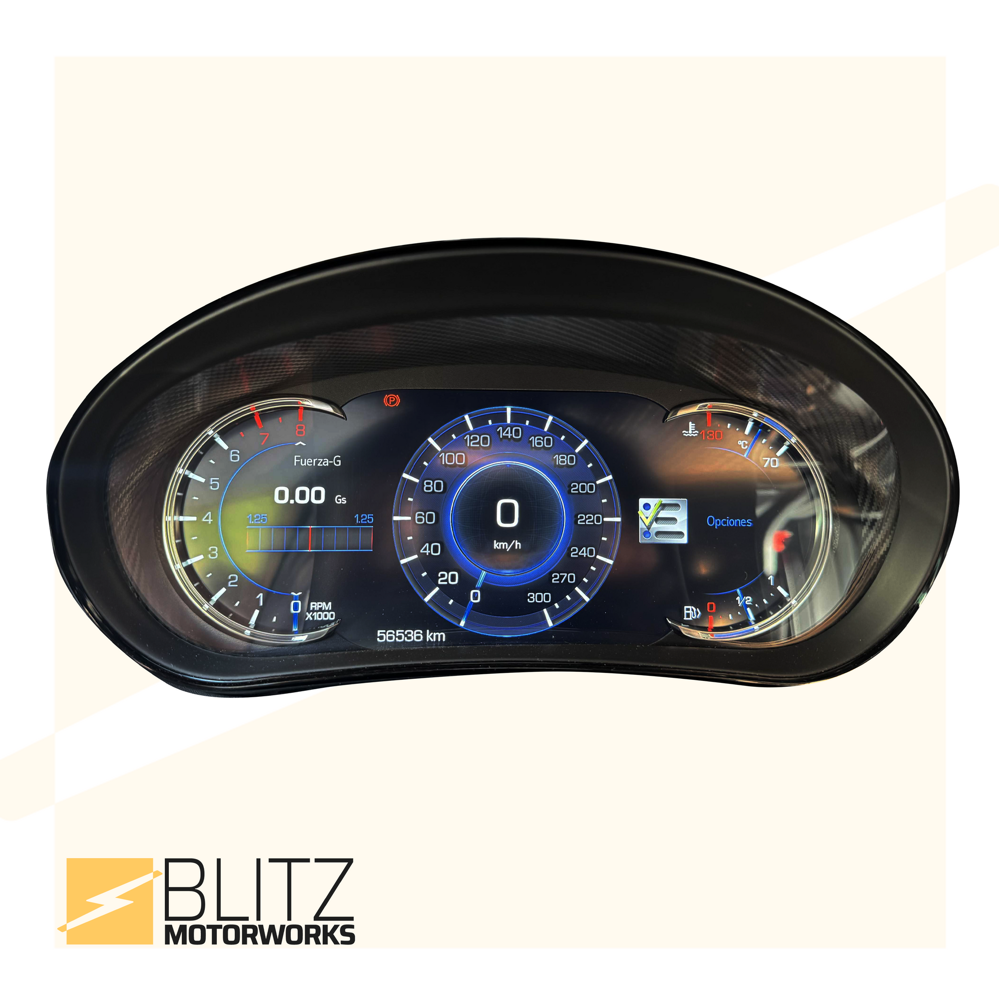 Reequipamiento de cuadro de instrumentos digital de 12" de Cadillac CTS-V para Opel